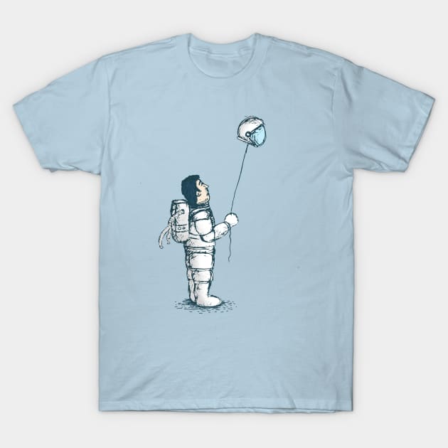 space balloon T-Shirt by gazonula